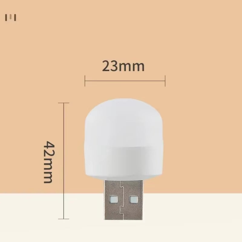 LED Table Lamp Lights Room Plug Usb Light Night Mini Book Reading Decorating Items Warm White Eye Protections Wholesale Bedroom