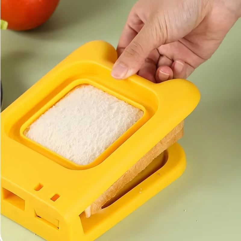 Sandwich Cookie Cutter Breakfast Sandwich Maker Bread Mold Toast Bread Cutting Die Breakfast Dessert DIY Tool Kitchen Gadgets