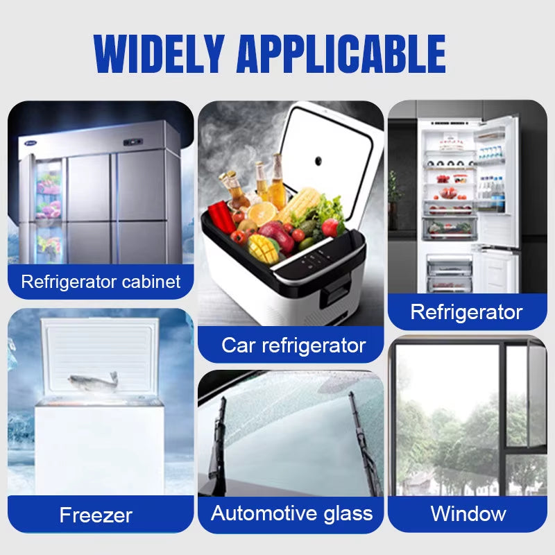 120Ml Refrigerator Defrosting Agent Fridge Freezer Defrosting Spray Household Freezer Snow Melting Deicing Agent