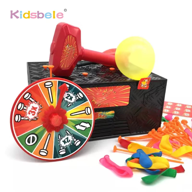 Wack a Balloon Game Blast Box Balloon Game Desktop Board Games for Family Party