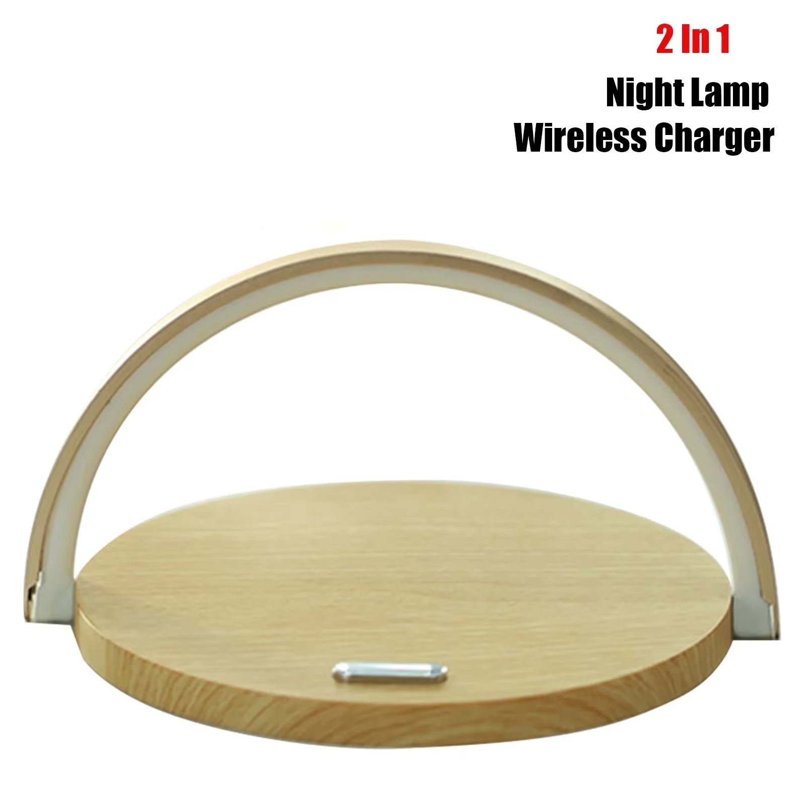 Multifuction Wireless Charger Bluetooth Speaker for Iphone 14 15 Wooden Table Lamp High Power Charging Light Speaker Bluetooth