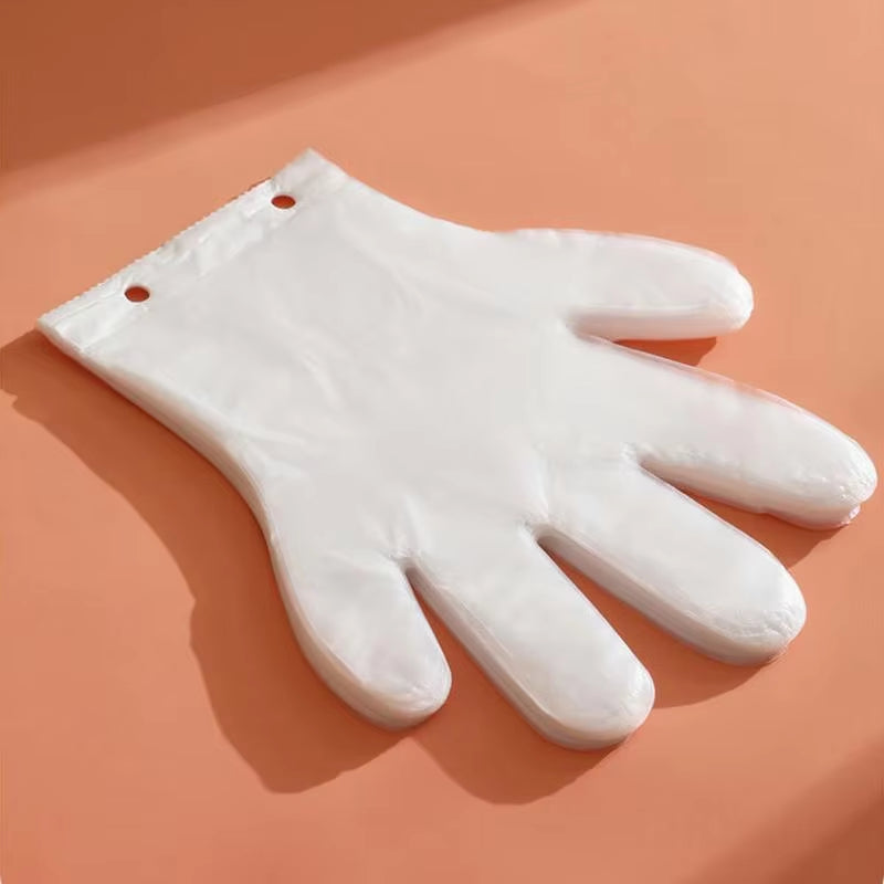 Kitchen Wall Mounted Disposable Gloves Dispenser Punch-Free Gloves Clip Cabinet Glove Storage Holder Kitchen Organizer