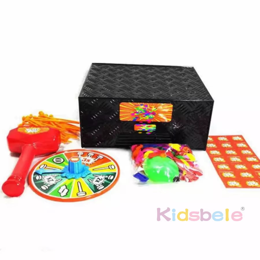 Wack a Balloon Game Blast Box Balloon Game Desktop Board Games for Family Party